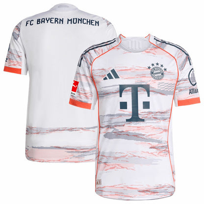 Bayern Munich 2025/26 Away Jersey - White | Adidas on sale