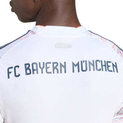 Bayern Munich 2025/26 Away Replica Jersey - White | Adidas for sale