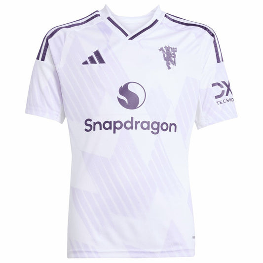 Manchester United Youth 2025/26 Away Replica Jersey - White | Adidas online