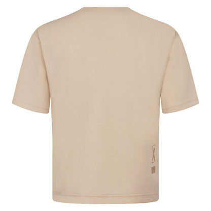 Washington Nationals Levelwear Ethereal Oversized Luxe Signature Knit T-Shirt - Khaki