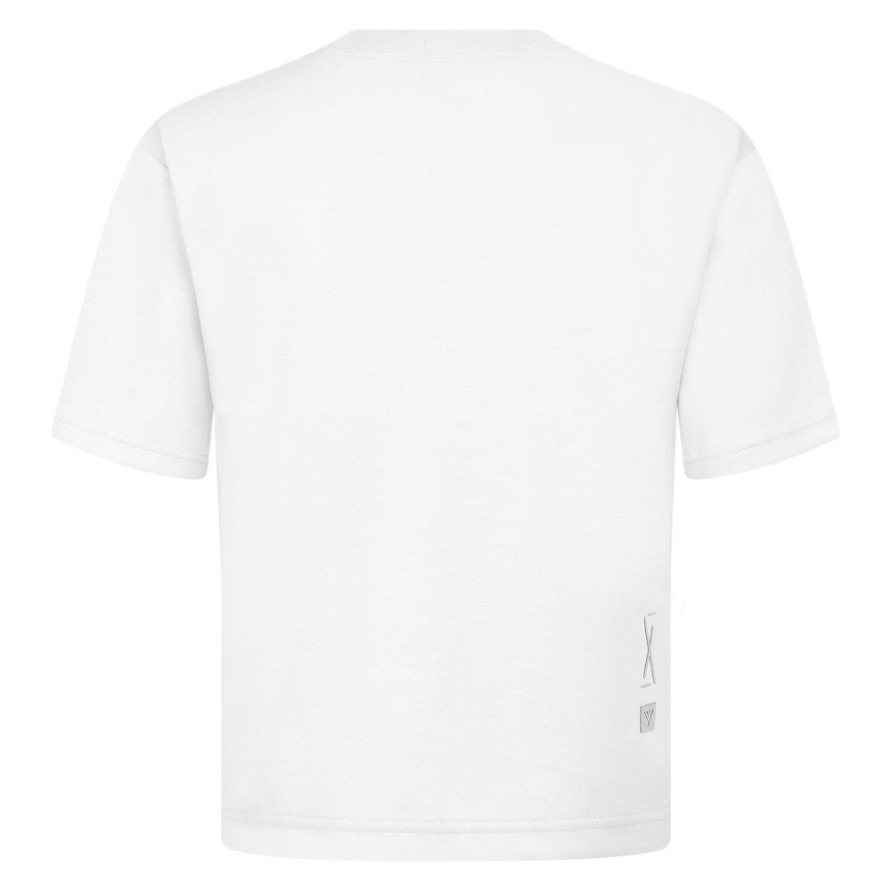 Seattle Mariners Levelwear Crossway Oversized Luxe Signature Knit T-Shirt - White