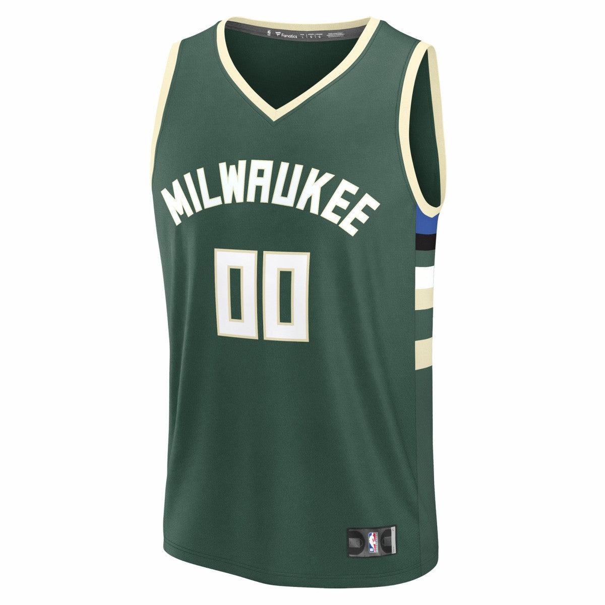 Milwaukee Bucks Youth Fast Break Custom Replica Jersey - Green - Icon Edition | Fanatics sale
