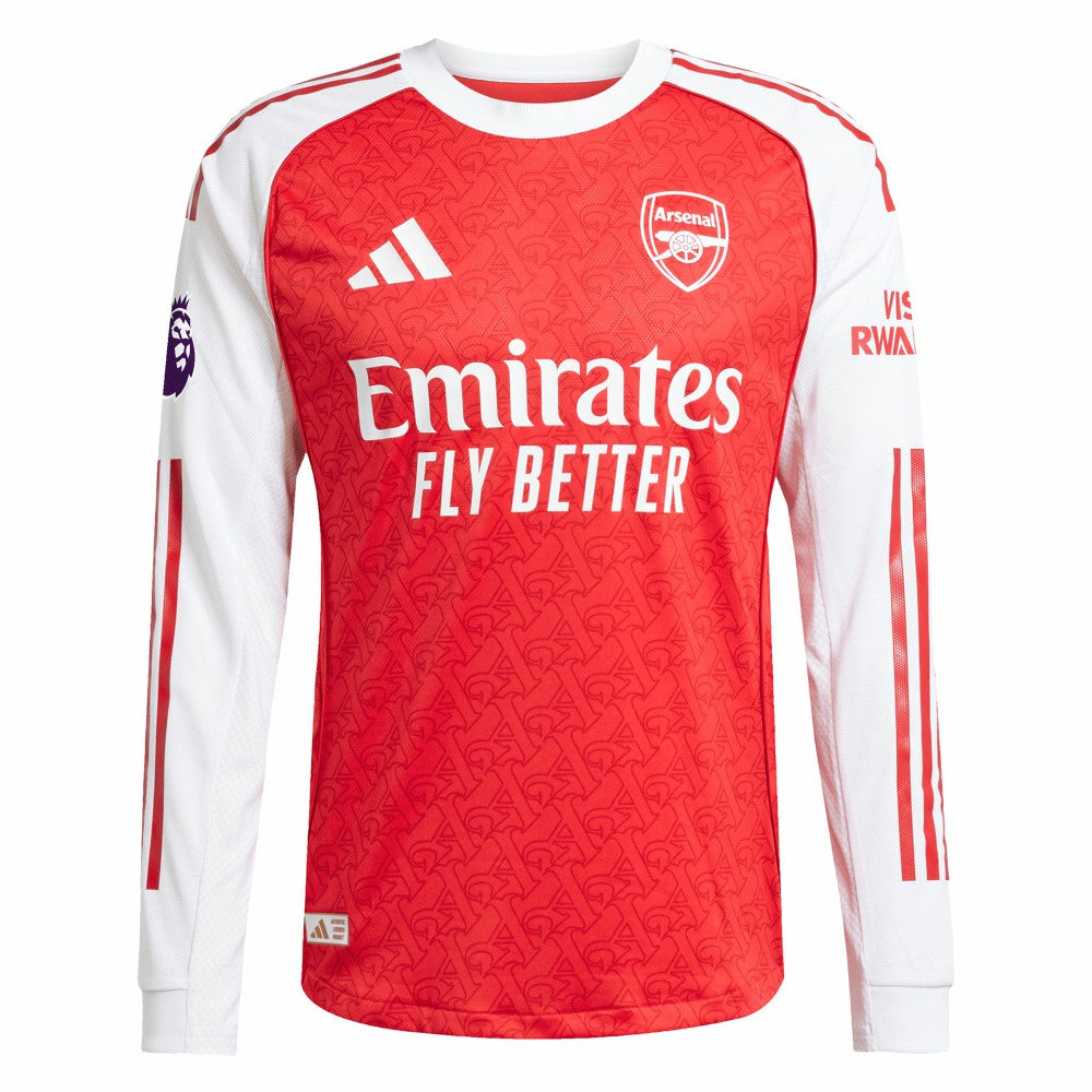 Arsenal 2025/26 Home Long Sleeve Jersey - Red | Adidas on sale
