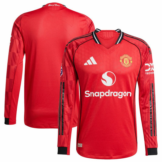 Manchester United Home 2025/26 Player Long Sleeve Jersey - Red | Adidas online
