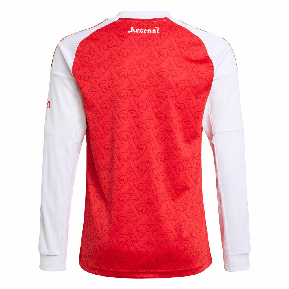 Arsenal Youth 2025/26 Home Replica Long Sleeve Jersey - Red | Adidas online