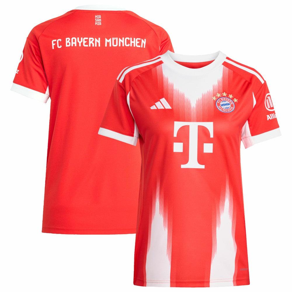Bayern Munich Women's 2025/26 Home Replica Jersey - Red | Adidas online