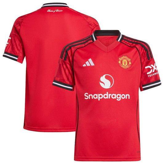 Manchester United Youth Home 2025/26 Replica Jersey - Red | Adidas online