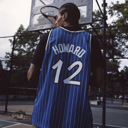 Dwight Howard Orlando Magic 2004/05 Hardwood Classics Hall of Fame Swingman Jersey - Blue sale