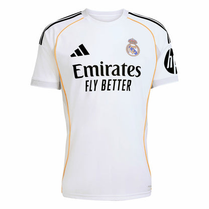 Real Madrid 2025/26 Home Replica Custom Jersey - White | Adidas online