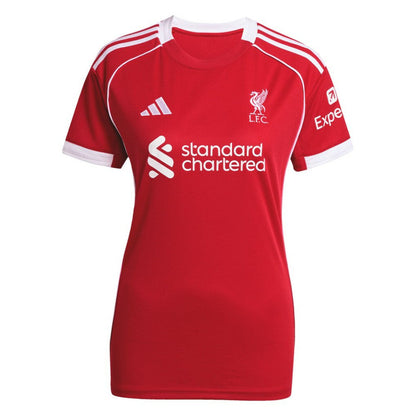 Liverpool Women's 2025/26 Home Custom Replica Jersey - Red | Adidas discount