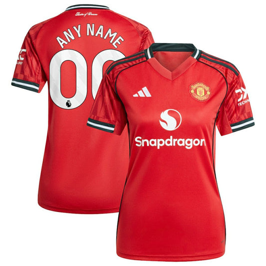 Manchester United Women's Home 2025/26 Custom Replica Jersey - Red | Adidas for sale