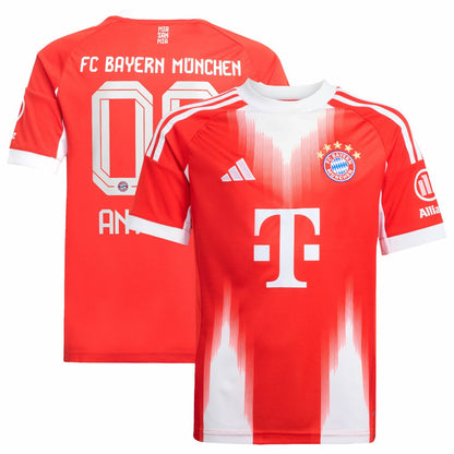 Bayern Munich Youth 2025/26 Home Replica Custom Jersey - Red | Adidas sale