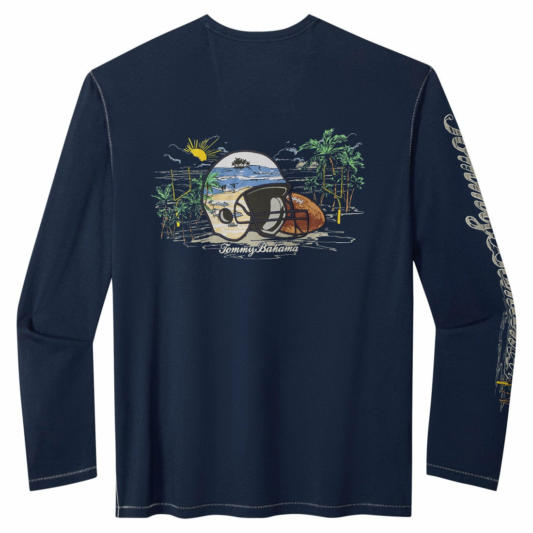 Dallas Cowboys Oasis Endzone Lux Long Sleeve T-Shirt - Navy outlet