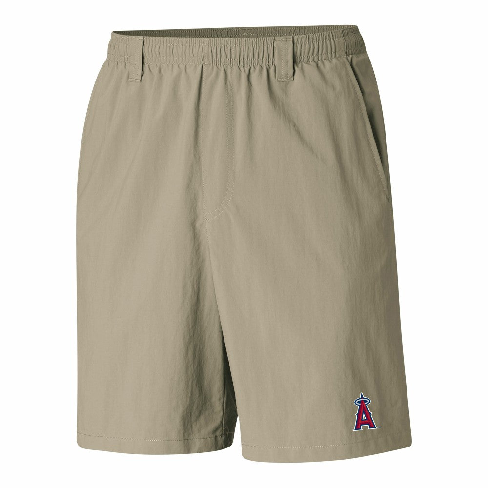 Los Angeles Angels PFG Backcast III Water Shorts - Tan | Columbia