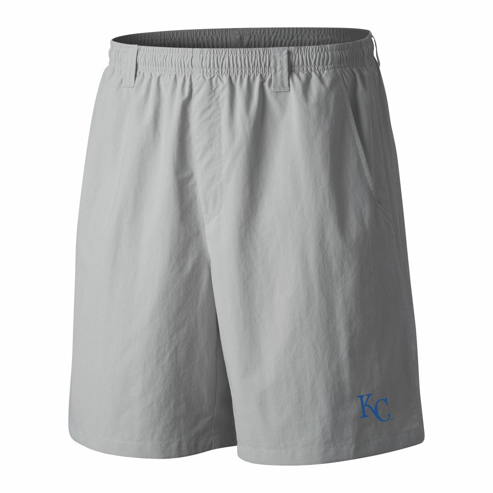 Kansas City Royals PFG Backcast III Water Shorts - Gray | Columbia