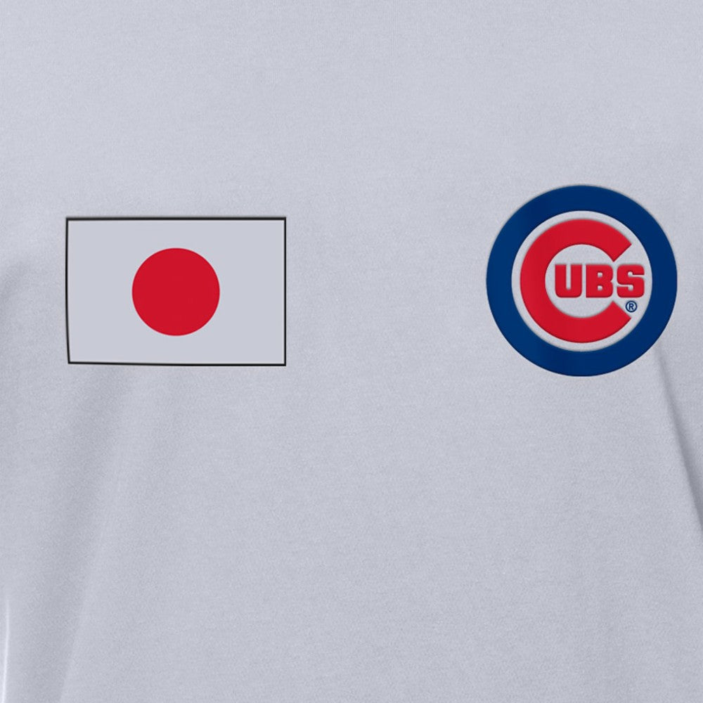 Chicago Cubs Japanese Flag T-Shirt - White | New Era