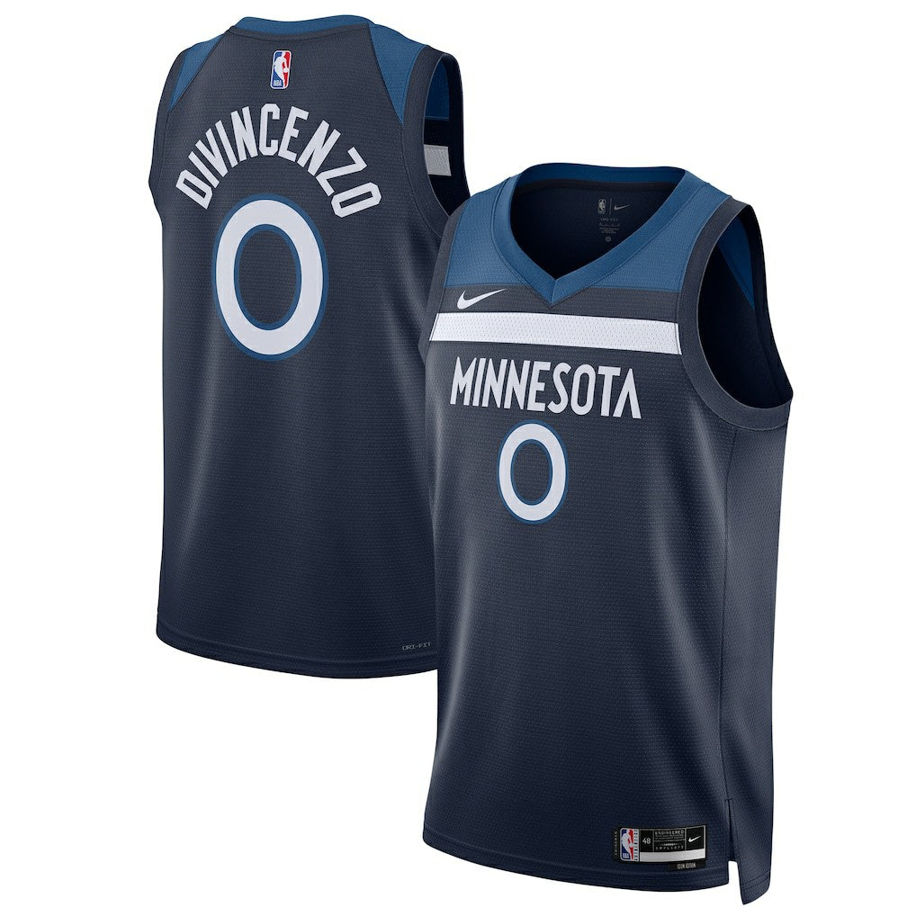 Donte DiVincenzo Minnesota Timberwolves Unisex Swingman Player Jersey - Icon Edition - Navy | Nike cheap