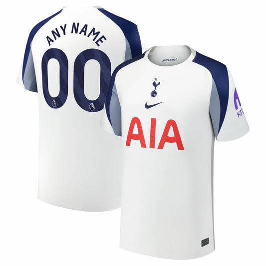 Tottenham Hotspur Youth 2025/26 Home Replica Custom Jersey - White | Nike discount