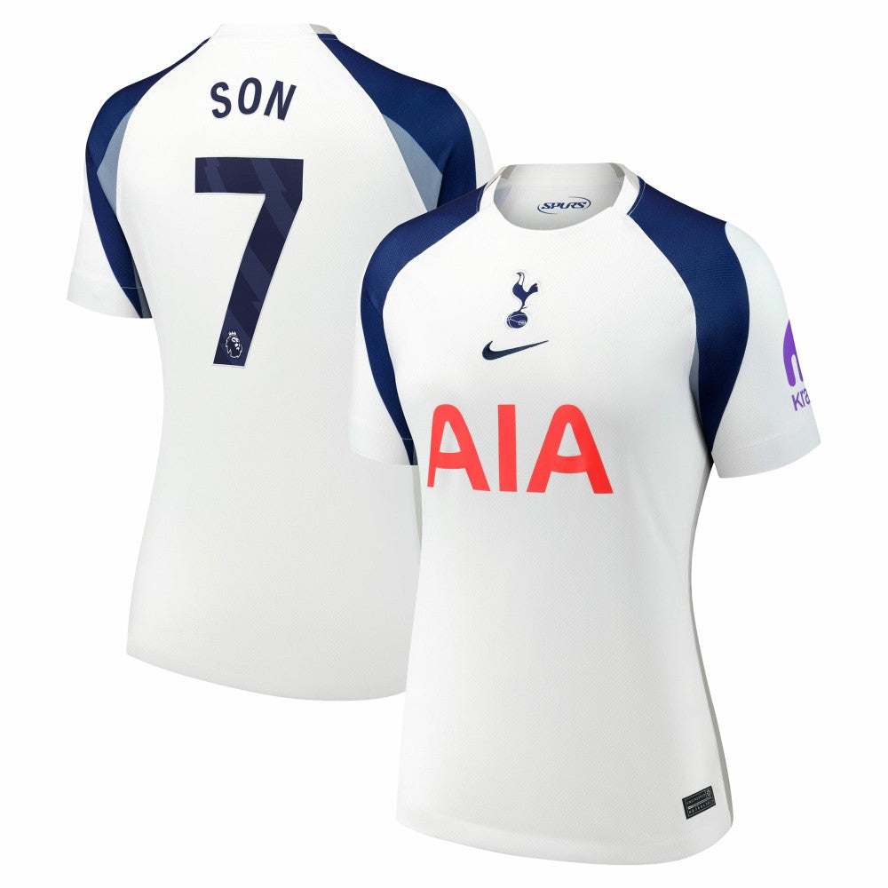 Son Heung-Min Tottenham Hotspur Women's 2025/26 Home Replica Jersey - White | Nike cheap