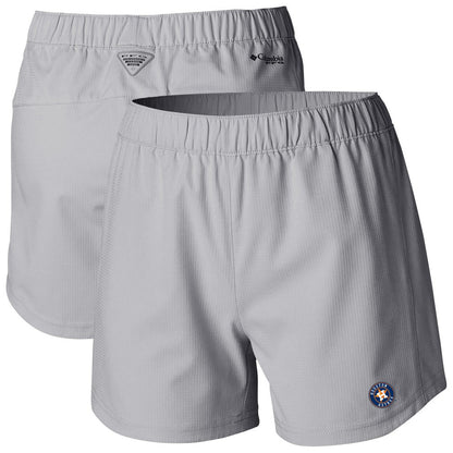 Houston Astros Women's Tamiami Pull-On Shorts - Gray | Columbia