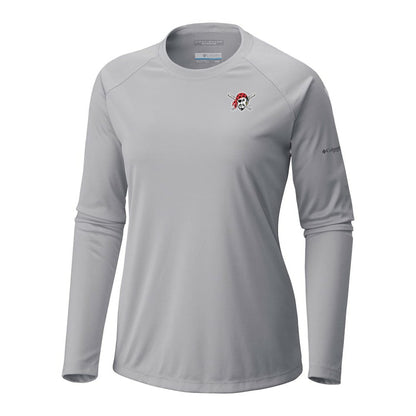 Pittsburgh Pirates Tidal Tee II Long Sleeve T-Shirt - Gray | Columbia