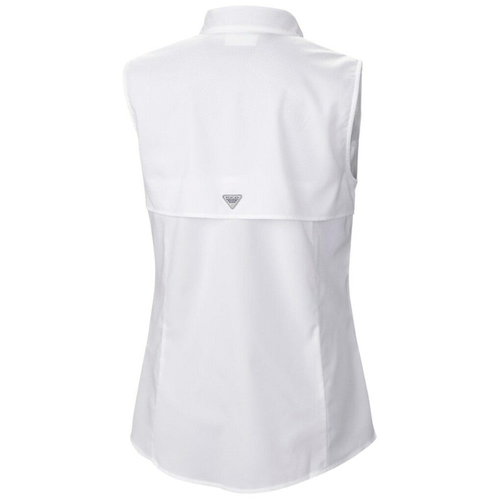 Tampa Bay Rays Women's Tamiami Sleeveless Shirt - White | Columbia