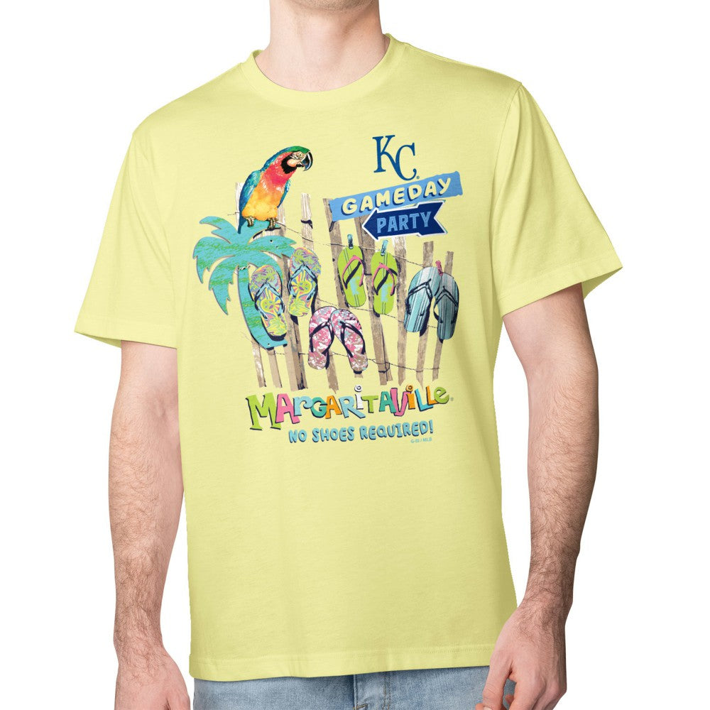 Kansas City Royals Margaritaville Gameday Party T-Shirt - Yellow