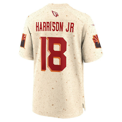 Marvin Harrison Jr. Arizona Cardinals 2025 Rivalries Collection Game Jersey - Natural | Nike on sale