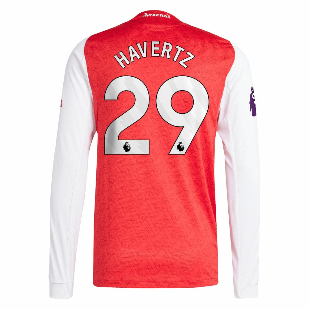 Kai Havertz Arsenal 2025/26 Home Long Sleeve Player Jersey - Red | Adidas online