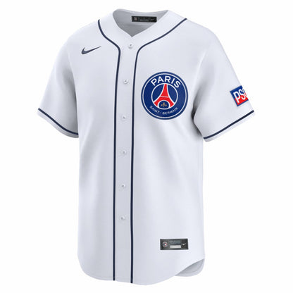 Paris Saint-Germain 2025 Soccer x MLB Limited Jersey - White | Nike on sale