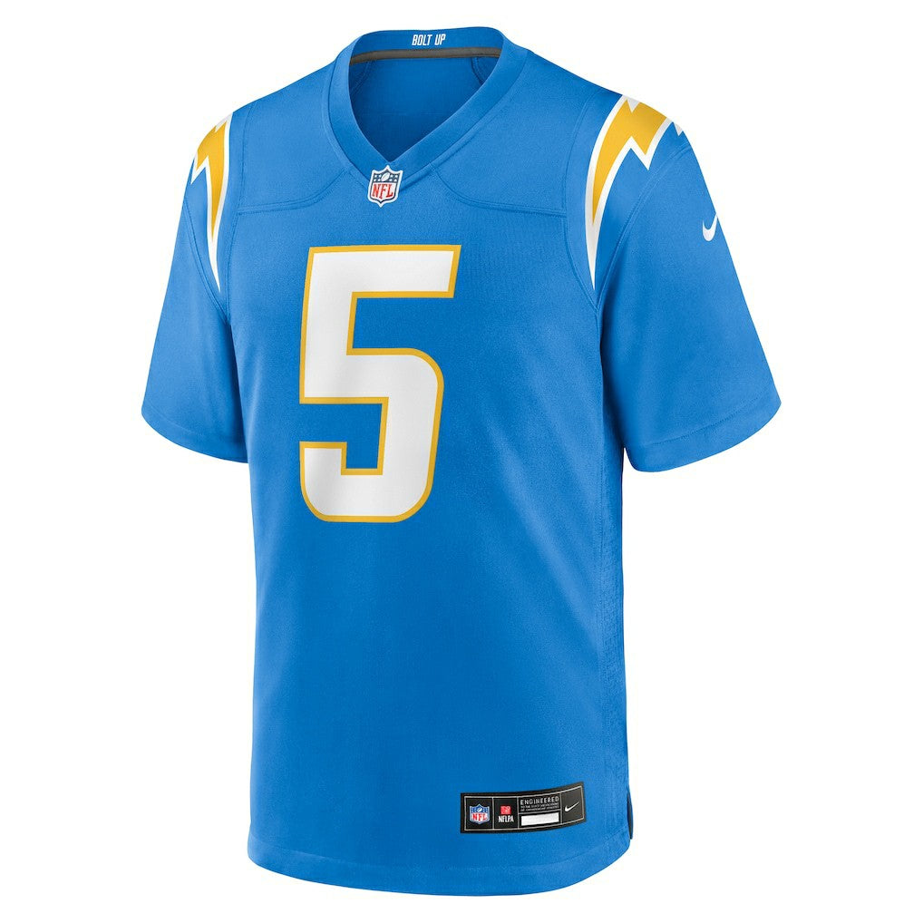Trey Lance Los Angeles Chargers Team Game Jersey - Powder Blue | Nike discount