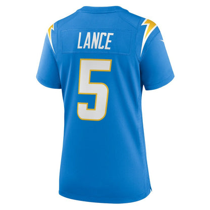 Trey Lance Los Angeles Chargers Women's Team Game Jersey - Powder Blue | Nike discount