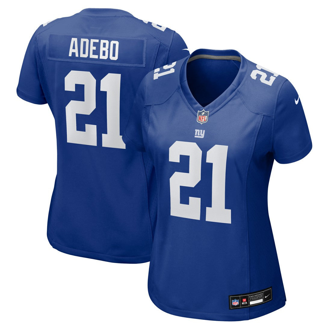 Paulson Adebo New York Giants Women's Team Game Jersey - Royal | Nike discount