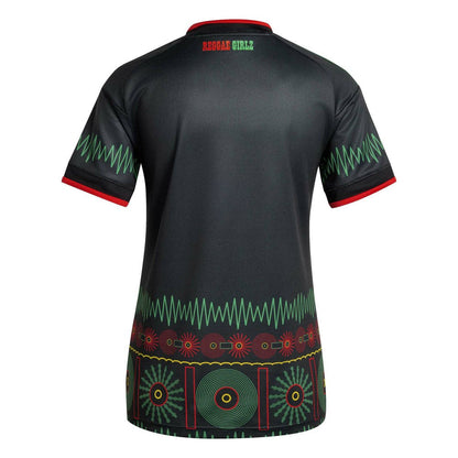 Jamaica National Team Women's 2026 Away Replica Jersey - Black | Adidas sale