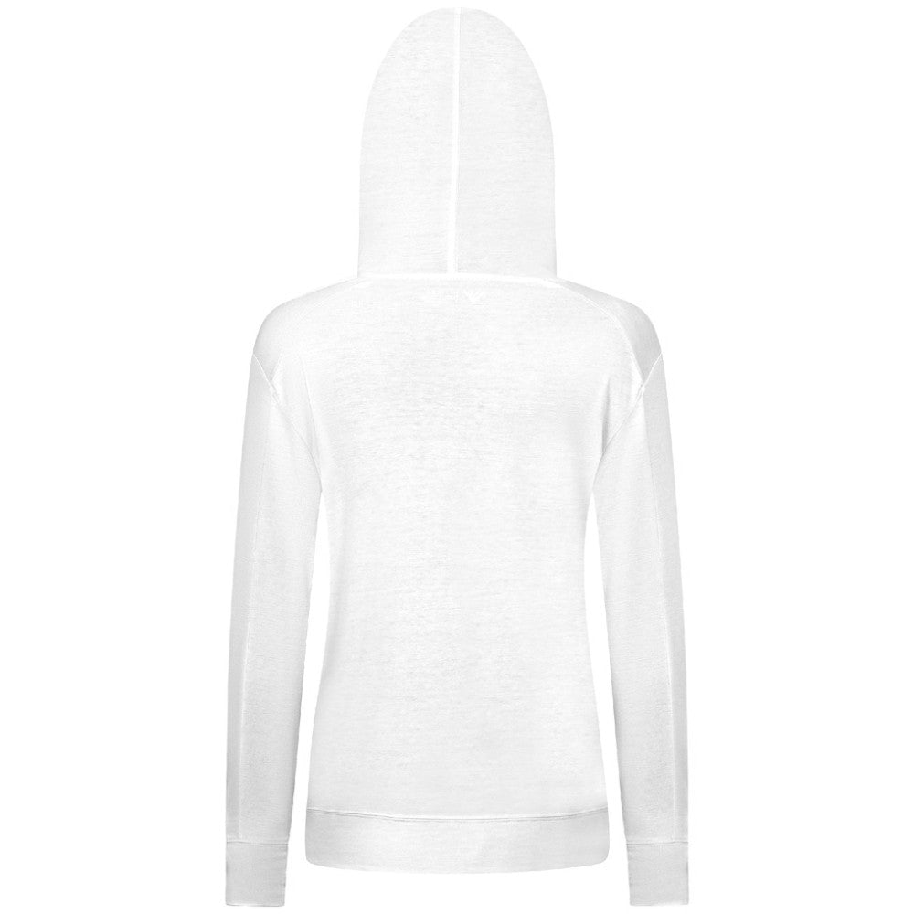 Washington Nationals Levelwear Women's Relay Breaker Pullover Hoodie - White