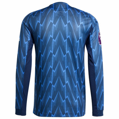 Arsenal 2025/26 Away Long Sleeve Jersey with Patch - Blue | Adidas for sale