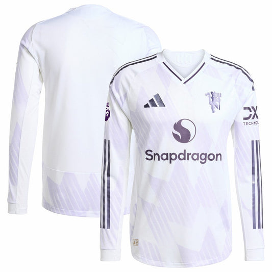 Manchester United 2025/26 Away Long Sleeve Jersey - White | Adidas online
