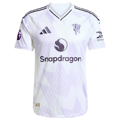 Manchester United 2025/26 Away Custom Jersey - White | Adidas on sale