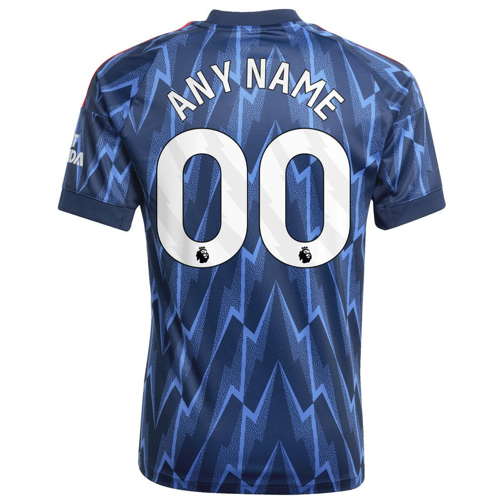 Arsenal Youth 2025/26 Away Replica Custom Jersey - Blue | Adidas discount