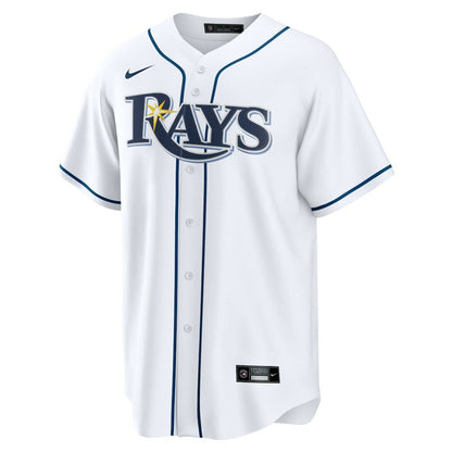 Junior Caminero Tampa Bay Rays Youth Home Replica Jersey - White | Nike