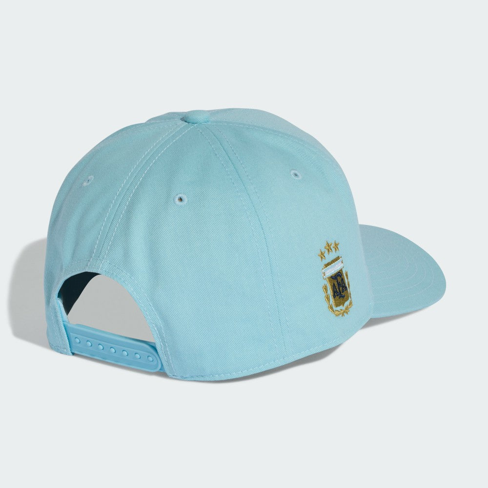 Argentina National Team Unisex FIFA x World Cup Team Snapback Hat - Light Blue | Adidas on sale