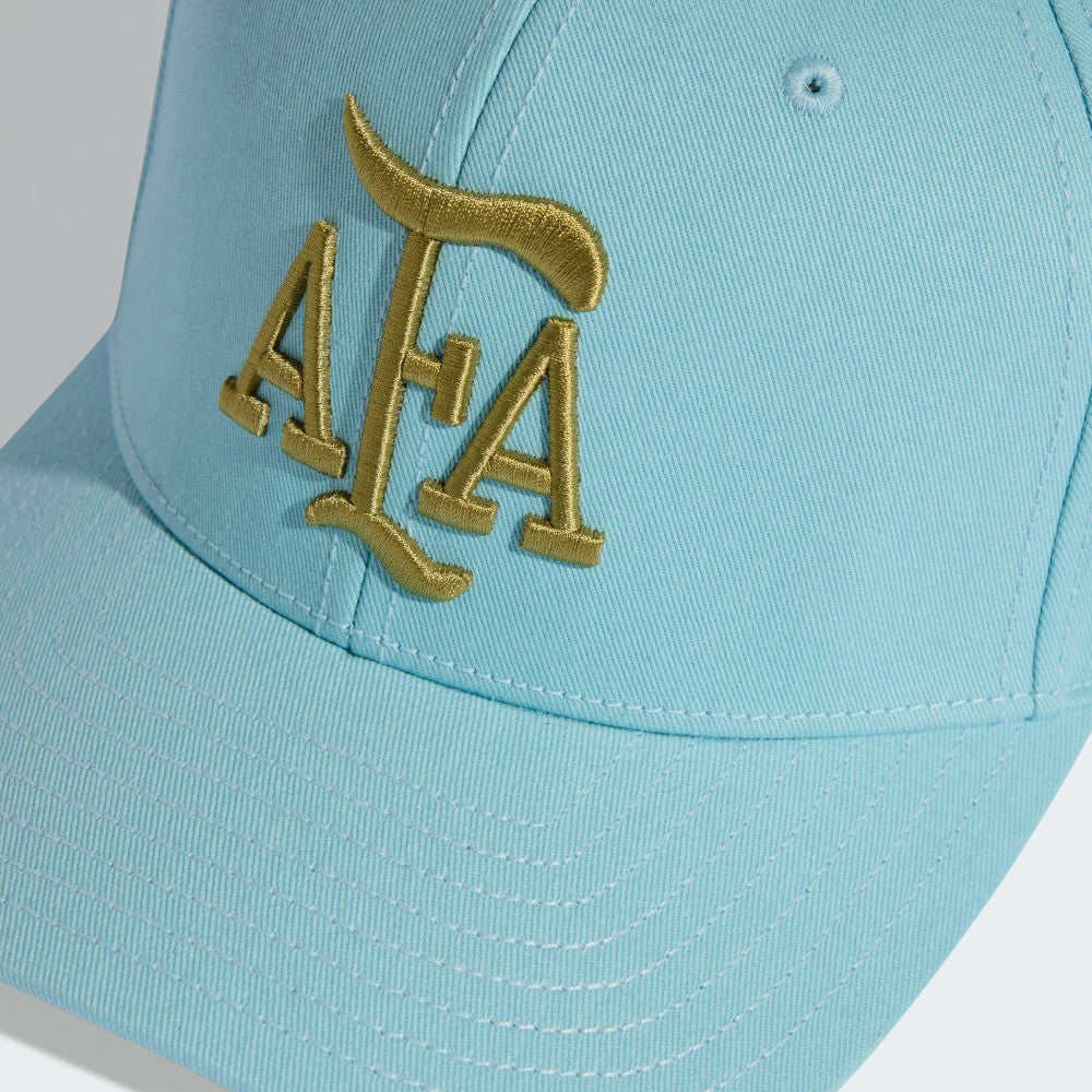 Argentina National Team Unisex FIFA x World Cup Team Snapback Hat - Light Blue | Adidas on sale