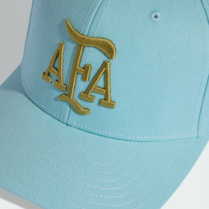 Argentina National Team Unisex FIFA x World Cup Team Snapback Hat - Light Blue | Adidas on sale