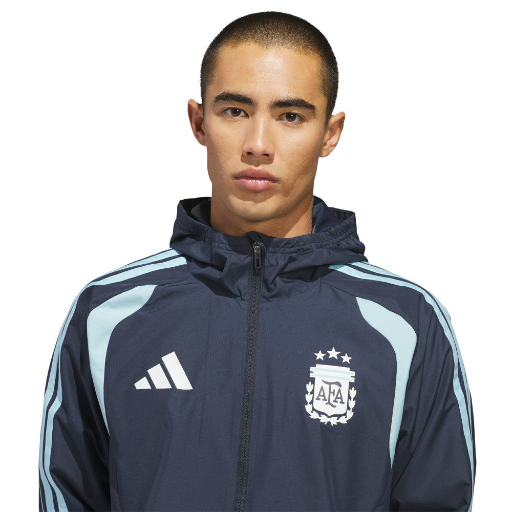 Argentina National Team FIFA x World Cup 2026 Tiro All Weather Full-Zip Jacket - Navy | Adidas shop