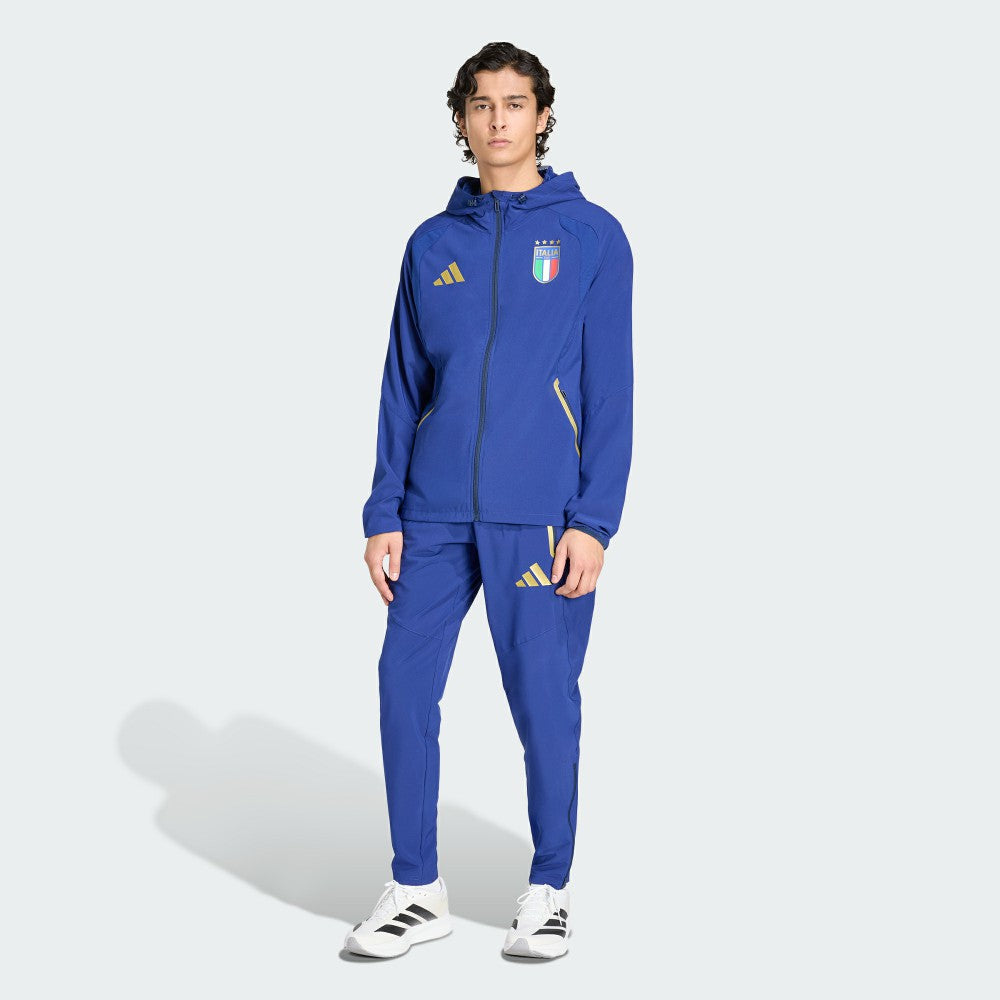 Italy National Team FIFA x World Cup 2026 Full-Zip Travel Windbreaker Jacket - Blue | Adidas on sale