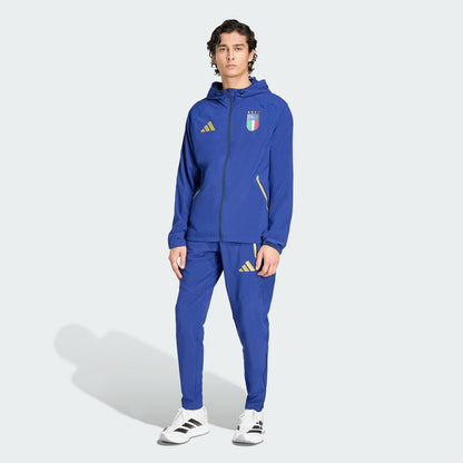 Italy National Team FIFA x World Cup 2026 Full-Zip Travel Windbreaker Jacket - Blue | Adidas on sale