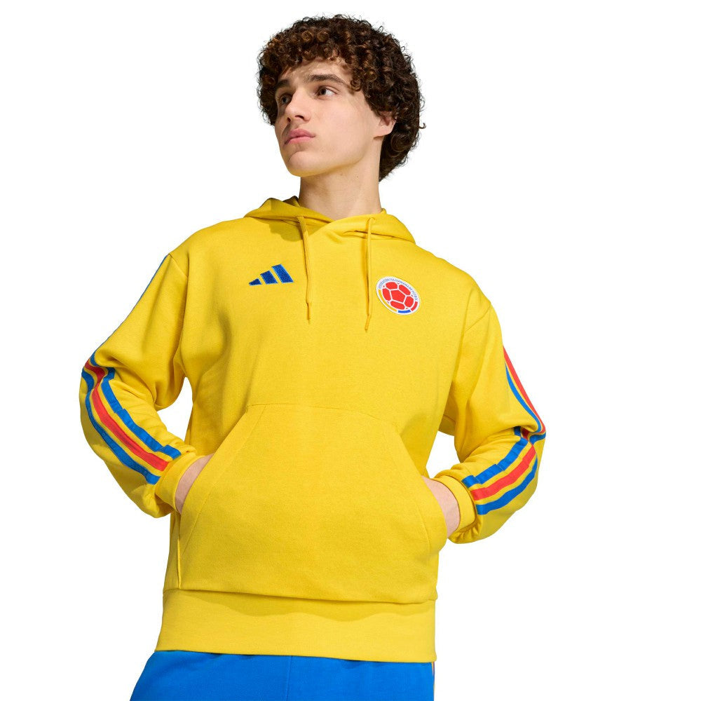 Colombia National Team FIFA x World Cup Alphaskin Fleece Hoodie - Yellow | Adidas sale