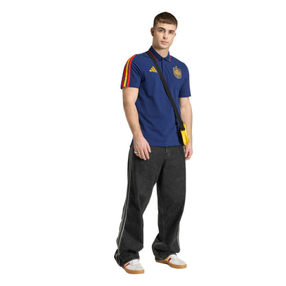 Spain National Team FIFA x World Cup Alphaskin Polo - Navy | Adidas shop