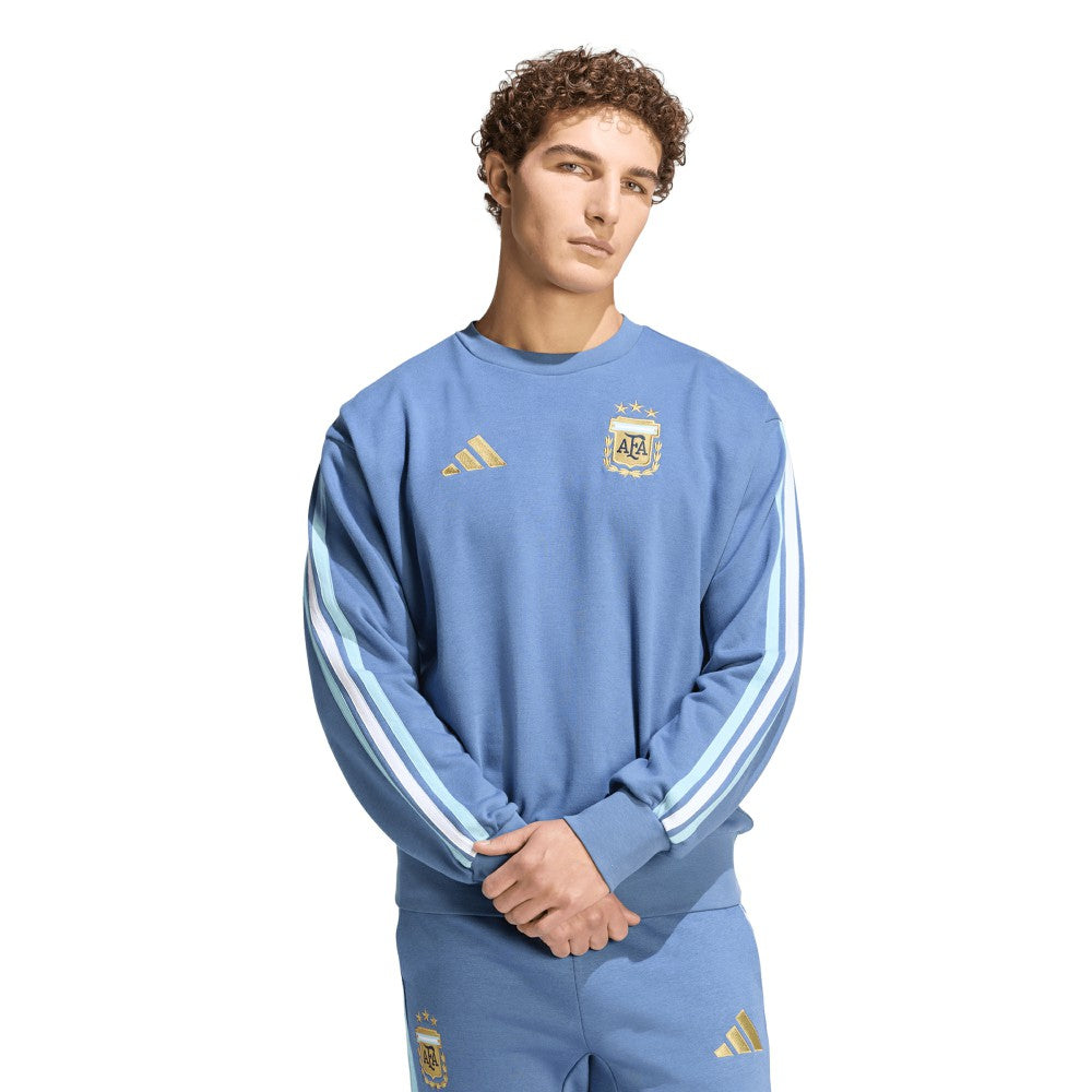 Argentina National Team FIFA x World Cup Alphaskin Crewneck Sweatshirt - Blue | Adidas outlet