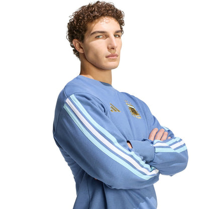 Argentina National Team FIFA x World Cup Alphaskin Crewneck Sweatshirt - Blue | Adidas outlet